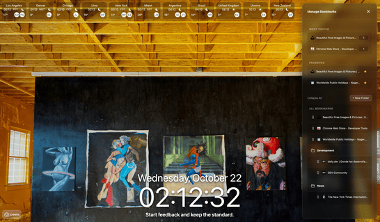 WorldClock Extension